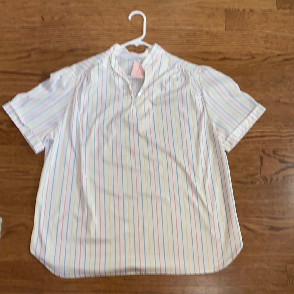 Pastel button up
